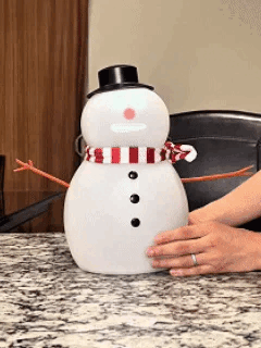 ⛄️ Talking Animated Blink Snowman with Built in Projector & Speaker Plug'n Play🎄